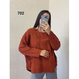 Фотография Свитер женский 702 camel р.50-54 "FSN" недорого оптом от прямого поставщика