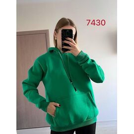 Худі жіноче 7430 green р.46-52 "FSN" недорого оптом від прямого постачальника