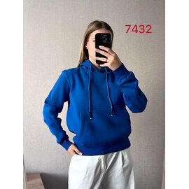 Худі жіноче 7432 navy р.42-48 "FSN" недорого оптом від прямого постачальника