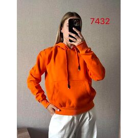 Худі жіноче 7432 orange р.42-48 "FSN" недорого оптом від прямого постачальника