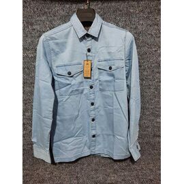 Сорочка чоловіча 6146 blue р.S-2XL "ROLADA" недорого оптом від прямого постачальника