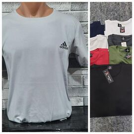 Фотография Футболка мужская 6207 khaki р.M-2XL "ROLADA" недорого оптом от прямого поставщика