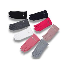 Фотография Перчатки детские на девочку 268-9 mix р.5-7 "KH clothes" недорого оптом от прямого поставщика