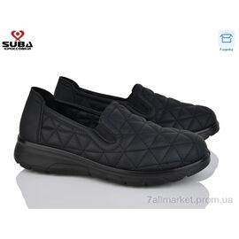 Фотография Слипоны женские тканевые Весна/осень D223-01 (8 пар р.37-41) "SUBA" недорого оптом от прямого поставщика