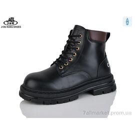 Черевики жіночі стильні Весна/осінь PV25-36 black (6 пар р.36-40) "Jibukang" недорого оптом від прямого постачальника