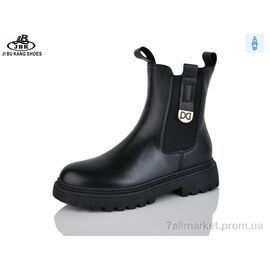 Черевики жіночі стильні Весна/осінь PV25-21 black (6 пар р.36-41) "Jibukang" недорого оптом від прямого постачальника