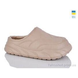 Калоші жіночі Зима Сабо 101 бежевий (6 пар р.37-41) "Inblue" недорого оптом від прямого постачальника