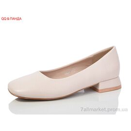 Туфлі жіночі стильні Весна/осінь QQ44-3 (8 пар р.36-41) "QQ&Панда" недорого оптом від прямого постачальника