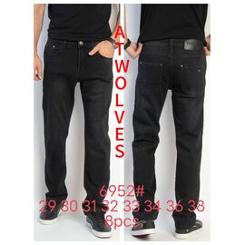 Фотография Джинсы мужские 6952 black р.29-38 "God Baron" недорого оптом от прямого поставщика