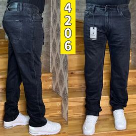 Фотография Джинсы мужские 4206 blue р.31-36 "God Baron" недорого оптом от прямого поставщика