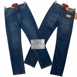 Фотография Джинсы мужские RS733DT-3 blue р.32-42 "God Baron" недорого оптом от прямого поставщика