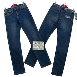 Фотография Джинсы мужские RS739DT-3 blue р.32-42 "God Baron" недорого оптом от прямого поставщика