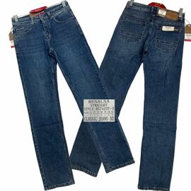 Фотография Джинсы мужские RS742DT-3 blue р.32-42 "God Baron" недорого оптом от прямого поставщика