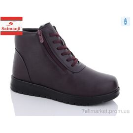 Фотография Ботинки женские стильные зима FB18-10 (6 пар р.41-43) "Saimaoji" недорого оптом от прямого поставщика
