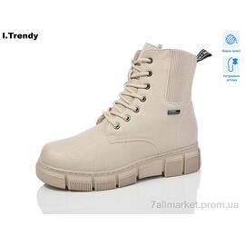 Черевики жіночі стильні Зима DH2583-9 (6 пар р.37-42) "Trendy" недорого оптом від прямого постачальника