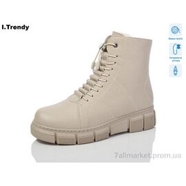 Черевики жіночі стильні Зима DH2582-9 (6 пар р.37-42) "Trendy" недорого оптом від прямого постачальника