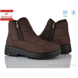 Фотография Дутики женские утепленные зима 7628-3 (8 пар р.37-42) "Saimaoji" недорого оптом от прямого поставщика