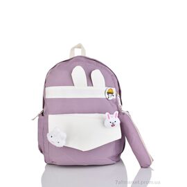 Фотография Рюкзак детский 77 purple 41*30*14 см, "Favorit" недорого оптом от прямого поставщика