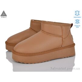 Уггі жіночі утеплені Зима UG600-2 шкіра (6 пар р.36-41) "STILLI Group" недорого оптом від прямого постачальника