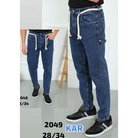 Фотография Джинсы мужские 2049 blue р.28-34 "God Baron" недорого оптом от прямого поставщика