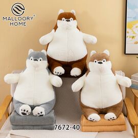 Фотография Детский плед на девочку 7672-40 р.120*160 "MALLOORY" недорого оптом от прямого поставщика