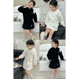 Костюм дитячий на дівчинку 1363949 black р.3-7 "Фунтик" недорого оптом від прямого постачальника