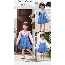 Плаття дитяче на дівчинку A43434C pink р.3-6 "Фунтик" недорого оптом від прямого постачальника