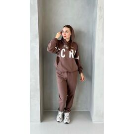 Костюм спортивний жіночий AZ0161 brown р.S-XL "Annet" недорого оптом від прямого постачальника