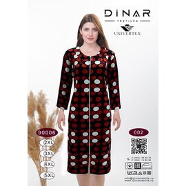 Халат жіночий DO9006-2 red р.2XL-5XL "Annet" недорого оптом від прямого постачальника