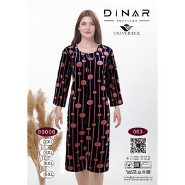 Халат жіночий DO9006-3 pink р.2XL-5XL "Annet" недорого оптом від прямого постачальника