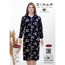 Халат жіночий DO9009-3 navy р.2XL-5XL "Annet" недорого оптом від прямого постачальника
