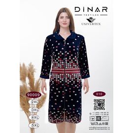Халат жіночий DO9009-10 navy р.2XL-5XL "Annet" недорого оптом від прямого постачальника