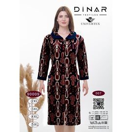 Халат жіночий DO9009-7 brown р.2XL-5XL "Annet" недорого оптом від прямого постачальника
