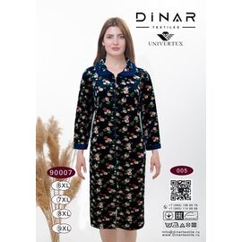 Халат жіночий DO9007-5 navy р.6XL-9XL "Annet" недорого оптом від прямого постачальника