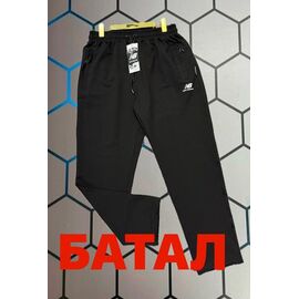 Штани спортивні чоловічі 4783 black р.2XL-6XL "Alex Clothes" недорого оптом від прямого постачальника