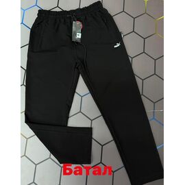 Штани спортивні чоловічі 4784 black р.2XL-6XL "Alex Clothes" недорого оптом від прямого постачальника