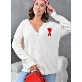 Фотография Кофта женская 10791 white р.one size "Karon" недорого оптом от прямого поставщика