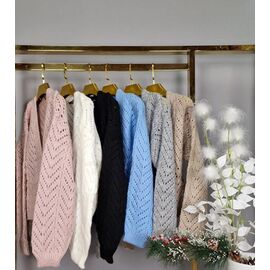 Фотография Кофта женская 3022 black р.one size "Karon" недорого оптом от прямого поставщика