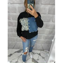 Фотография Свитер женский 5549 black р.S-L "Karon" недорого оптом от прямого поставщика