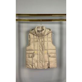 Жилетка жіноча 613-1 beige р.M-XL "Karon" недорого оптом від прямого постачальника