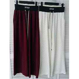 Фотография Штаны спортивные женские 7242 white р.S-L "Karon" недорого оптом от прямого поставщика