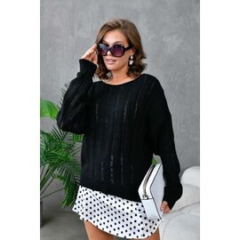 Фотография Свитер женский 8169 black р.44-48 "Karon" недорого оптом от прямого поставщика