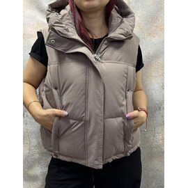 Жилетка жіноча 26173 grey р.M-2XL "Kosta" недорого оптом від прямого постачальника