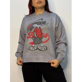 Светр жіночий 919 grey р.42-48 "Kosta" недорого оптом від прямого постачальника