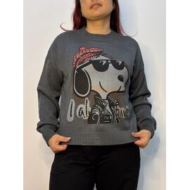 Светр жіночий 923 d.grey р.42-48 "Kosta" недорого оптом від прямого постачальника