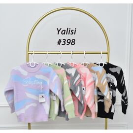 Светер Дитячий на дівчинку 398 mint р.110-150 "Yalisi" недорого оптом від прямого постачальника