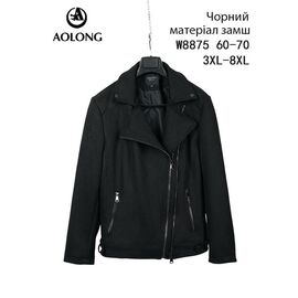 Куртка жіноча демісезонна W8875 black р.50-60 "Immei" недорого оптом від прямого постачальника