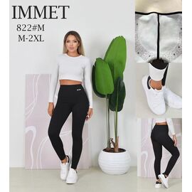 Фотография Лосины женские 822 black р.M-2XL "Immei" недорого оптом от прямого поставщика