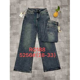 Фотография Джинсы женские 5256 blue р.28-33 "Vanver" недорого оптом от прямого поставщика