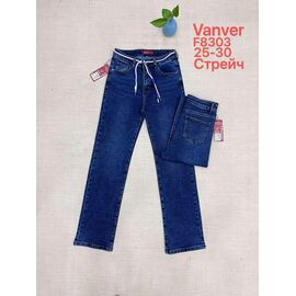 Фотография Джинсы женские F8303 blue р.25-30 "Vanver" недорого оптом от прямого поставщика